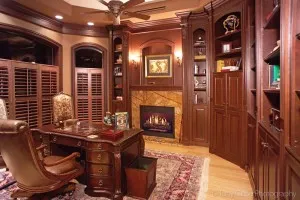 luxurywoodofficeinterior