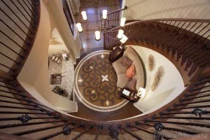 stairwelldownviewinterior